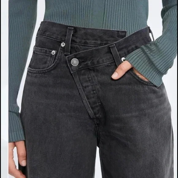 Agolde criss cross jeans black - Picture 3 of 3